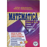 MATEMATICA. CLASA A X-A ALGEBRA, GEOMETRIE, TRIGONOMERIE