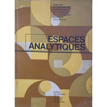 ESPACES ANALYTIQUES