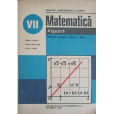 MATEMATICA ALGEBRA, MANUAL PENTRU CLASA A VII-A