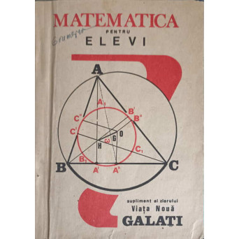 MATEMATICA PENTRU ELEVI. 999 DE EXERCITII SI PROBLEME CLASELE I-IV