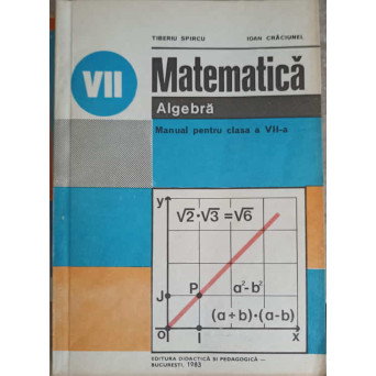 MATEMATICA ALGEBRA, MANUAL PENTRU CLASA A VII-A
