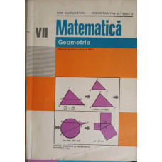 MATEMATICA GEOMETRIE, MANUAL PENTRU CLASA A VII-A