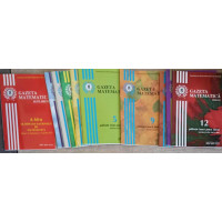 GAZETA MATEMATICA 2013, SERIA B VOL.1-12 SI SUPLIMENT OLIMPIADA DE MATEMATICA (10 REVISTE) 