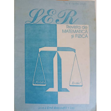 REVISTA DE MATEMATICA SI FIZICA NR.4/2000 - LICEUL EMIL RACOVITA, IASI