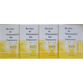REVISTA DE MATEMATICA DIN TIMISOARA NR.1-4/2005