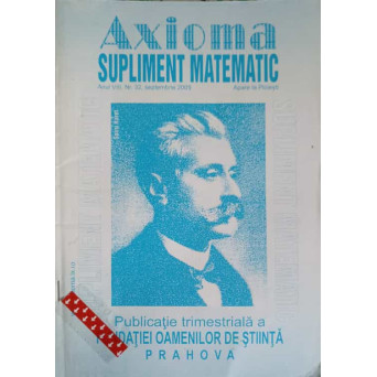AXIOMA PLOIESTI, SUPLIMENT MATEMATIC NR.32/2009
