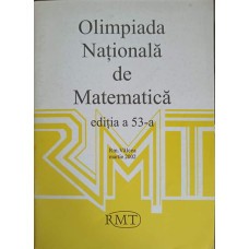 OLIMPIADA NATIONALA DE MATEMATICA, EDITIA A 53-A, RM. VALCEA MARTIE 2002