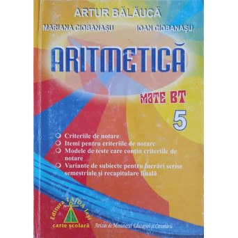 ARITMETICA CLASA A V-A