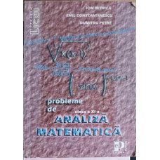 PROBLEME DE ANALIZA MATEMATICA VOL.1 CLASA A XI-A