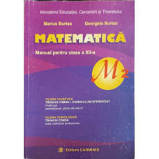 MATEMATICA, MANUAL PENTRU CLASA A XII-A, M2