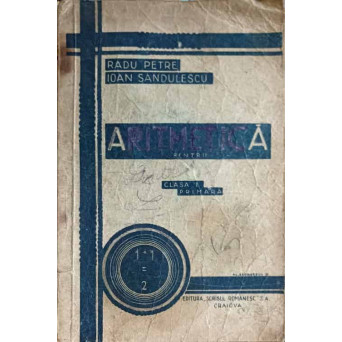 ARITMETICA PENTRU CLASA I PRIMARA