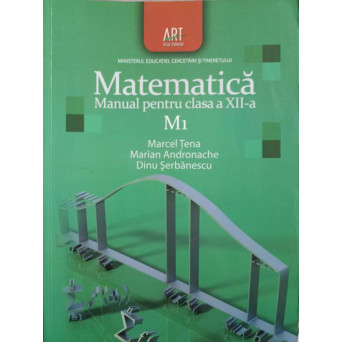 MATEMATICA. MANUAL PENTRU CLASA A XII-A M1