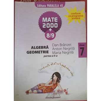 ALGEBRA, GEOMETRIE CLASA 7