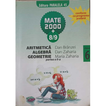 ARITMETICA ALGEBRA GEOMETRIE, CLASA 6, PARTEA 2