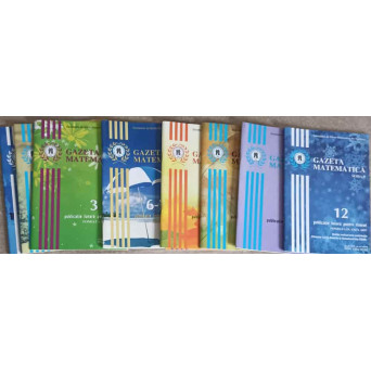 GAZETA MATEMATICA 2014, SERIA B VOL.1-3, 6-12 (8 REVISTE)