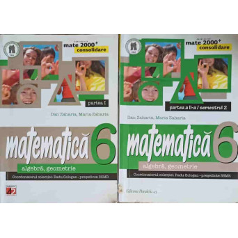 MATEMATICA, ALGEBRA, GEOMETRIE CLASA 6, PARTEA 1, 2