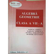 ALGEBRA GEOMETRIE, CLASA A VII-A