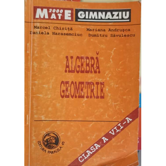 ALGEBRA GEOMETRIE, CLASA A VII-A