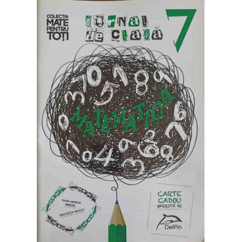 JURNAL DE CLASA 7: MATEMATICA