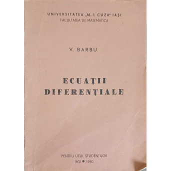 ECUATII DIFERENTIALE