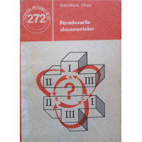 PARADOXURILE CLASAMENTELOR PARADOXURILE CLASAMENTELOR