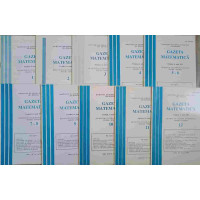 GAZETA MATEMATICA 1999 NR.1-12 (10 reviste)