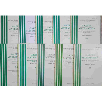 GAZETA MATEMATICA NR.1-12/2004 (10 REVISTE)