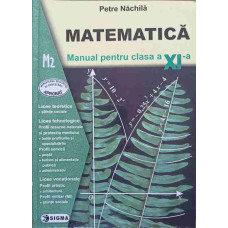 MATEMATICA. MANUAL PENTRU CLASA A XI-A, M2