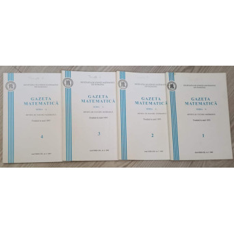 GAZETA MATEMATICA 2005, SERIA A VOL.1-4