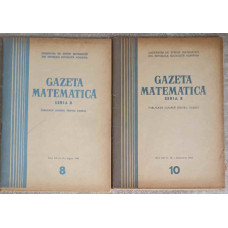 GAZETA MATEMATICA 1969, SERIA B VOL.8, 10 (2 REVISTE)