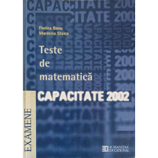 TESTE DE MATEMATICA - CAPACITATE 2002