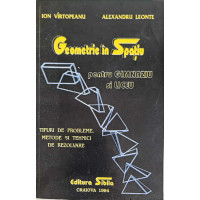 GEOMETRIE IN SPATIU PENTRU GIMNAZIU SI LICEU GEOMETRIE IN SPATIU PENTRU GIMNAZIU SI LICEU