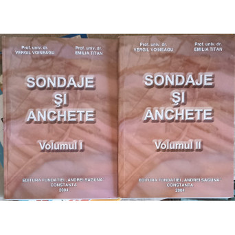 SONDAJE SI ANCHETE VOL.1-2