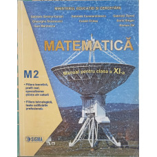 MATEMATICA, MANUAL PENTRU CLASA A XI-A (M2)