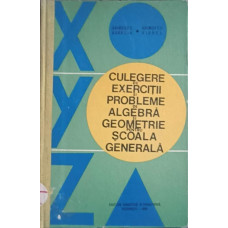 CULEGERE DE EXERCITII SI PROBLEME DE ALGEBRA SI GEOMETRIE PENTRU SCOALA GENERALA