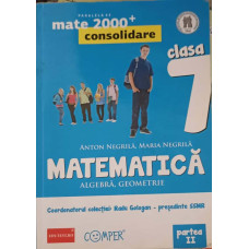 MATEMATICA ALGEBRA, GEOMETRIE, CLASA 7, SEMESTRUL 2