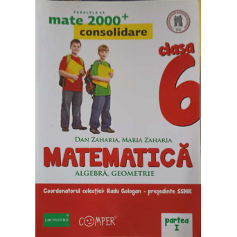 MATEMATICA: ALGEBRA, GEOMETRIE, CLASA 6, PARTEA 1