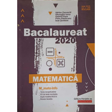 BACALAUREAT 2020, MATEMATICA