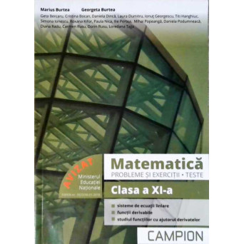 MATEMATICA. PROBLEME SI EXERCITII. TESTE. CLASA A XI-A