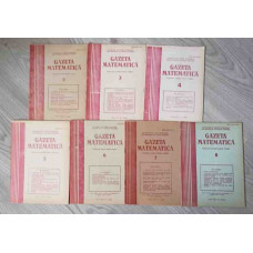 GAZETA MATEMATICA 1989 VOL.2-8 (7 REVISTE)