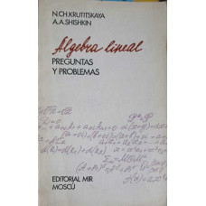 ALGEBRA LINEAL, PREGUNTAS Y PROBLEMAS