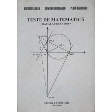 TESTE DE MATEMATICA - BACALAUREAT 2000