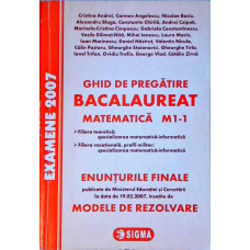 GHID DE PREGATIRE BACALAUREAT 2007, MATEMATICA - M1-1