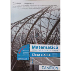 MATEMATICA. PROBLEME SI EXERCITII. TESTE. CLASA A XII-A