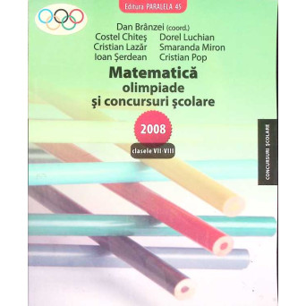MATEMATICA, OLIMPIADE SI CONCURSURI SCOLARE, 2008