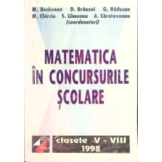 MATEMATICA IN CONCURSURILE SCOLARE CLASELE V-VIII