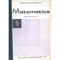 MATEMATICA. MANUAL PENTRU CLASA A V-A