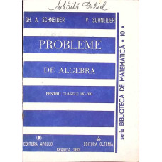 PROBLEME DE ALGEBRA PENTRU CLASELE IX-XII