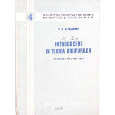 INTRODUCERE IN TEORIA GRUPURILOR