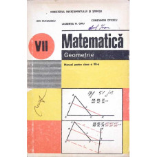 MATEMATICA, GEOMETRIE. MANUAL PENTRU CLASA A VII-A